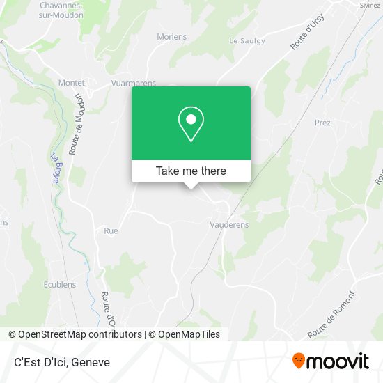 C'Est D'Ici map