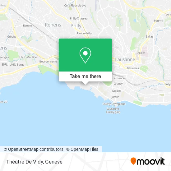 Théâtre De Vidy map