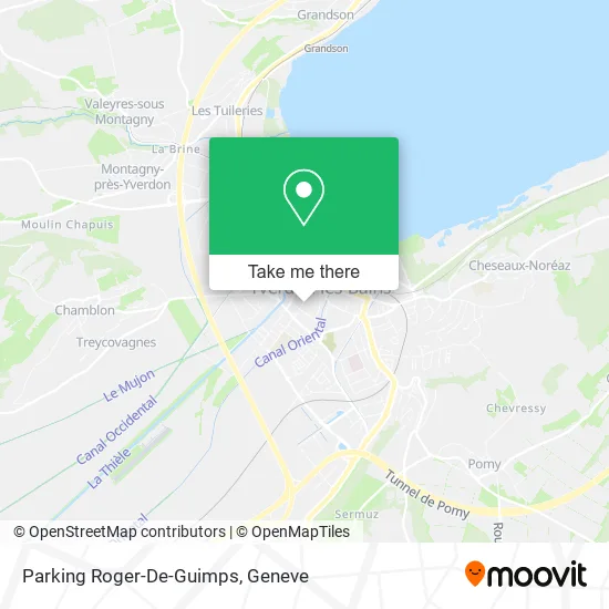 Parking Roger-De-Guimps map