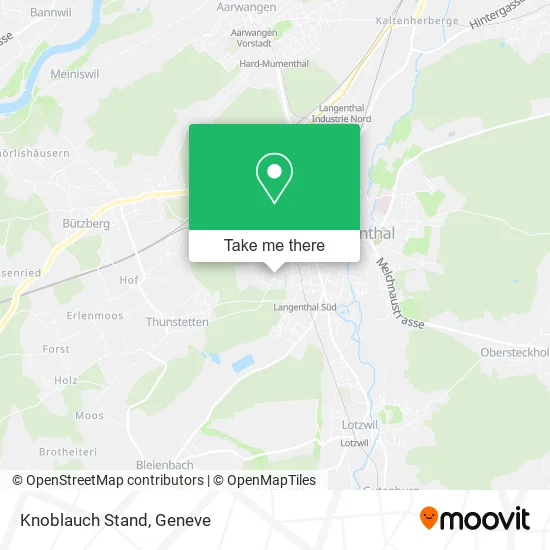 Knoblauch Stand map
