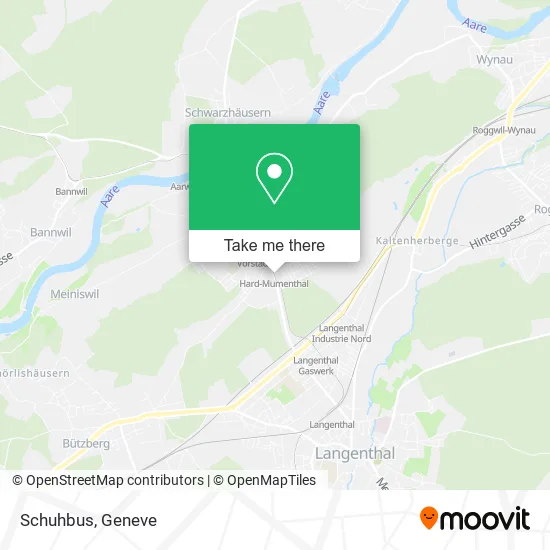 Schuhbus map