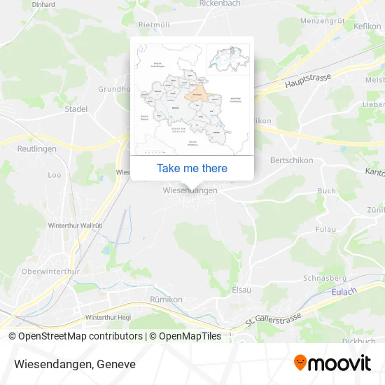 Wiesendangen map