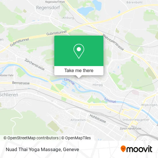 Nuad Thai Yoga Massage map