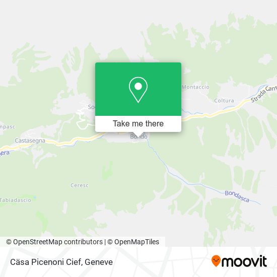 Cäsa Picenoni Cief map
