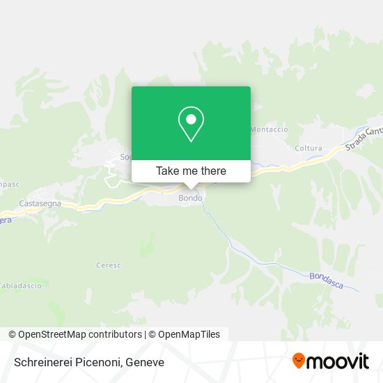 Schreinerei Picenoni map