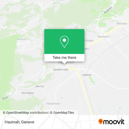 Hautnah map