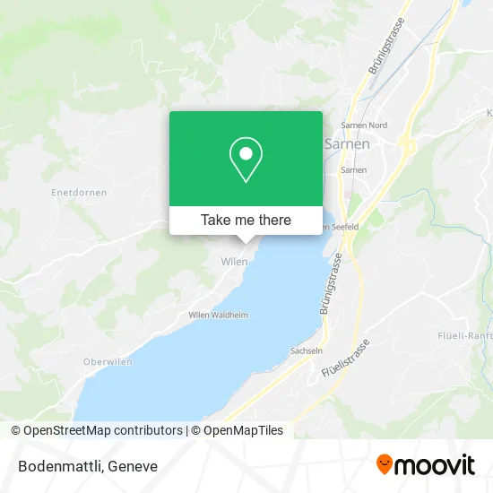 Bodenmattli map