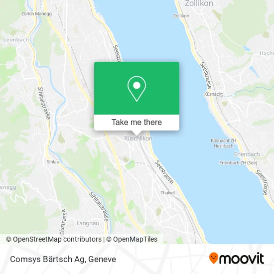 Comsys Bärtsch Ag map