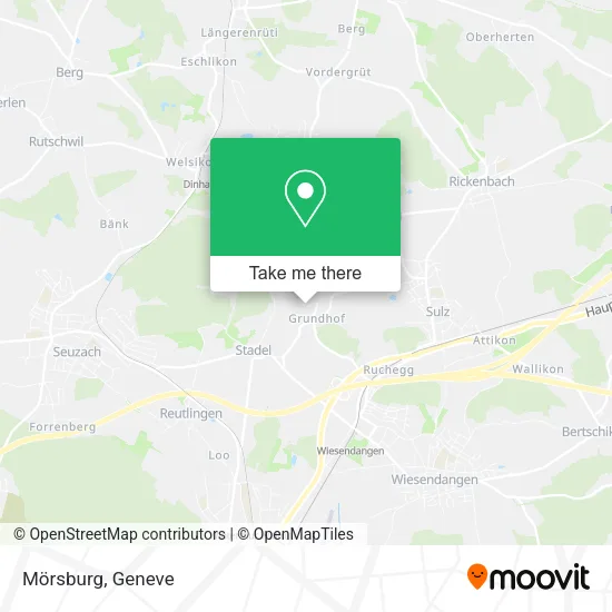 Mörsburg map