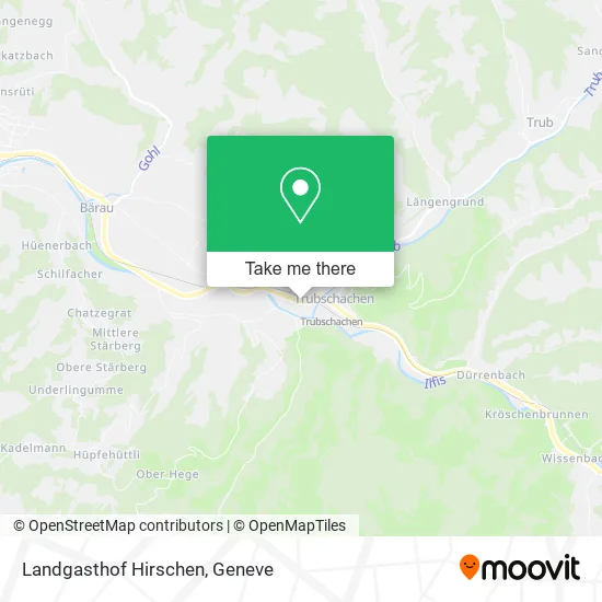 Landgasthof Hirschen map