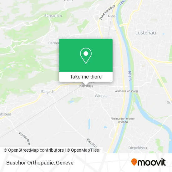Buschor Orthopädie map