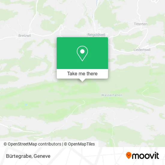 Bürtegrabe map