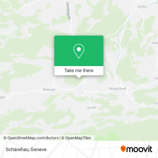 Schärehau map