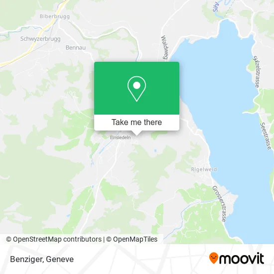 Benziger map