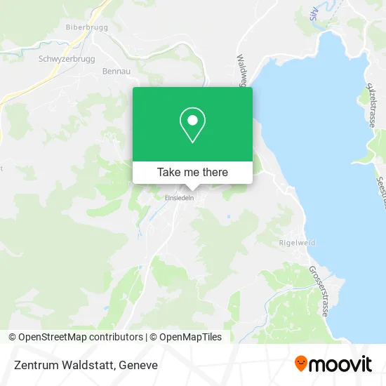 Zentrum Waldstatt map