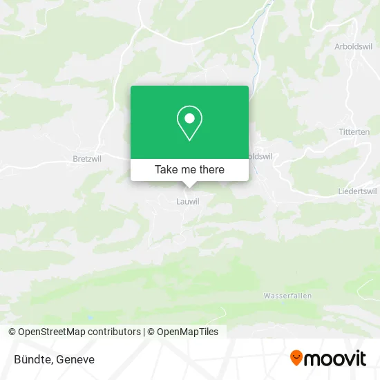 Bündte map
