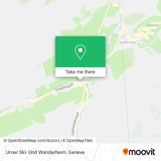 Urner Ski- Und Wanderheim map