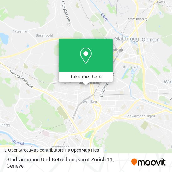 Stadtammann Und Betreibungsamt Zürich 11 plan