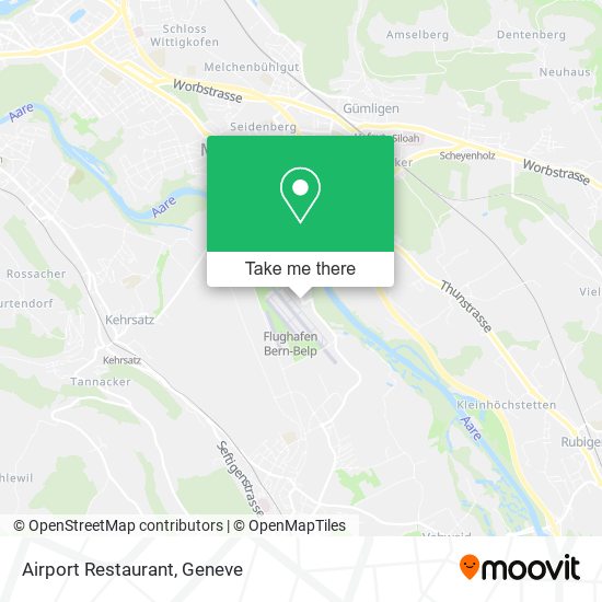 Airport Restaurant map