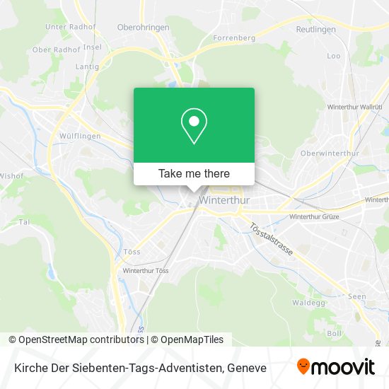 Kirche Der Siebenten-Tags-Adventisten map