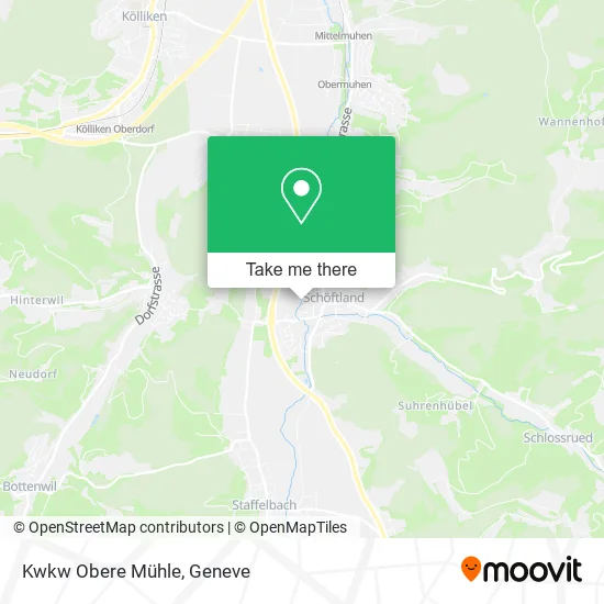 Kwkw Obere Mühle map