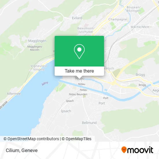 Cilium map