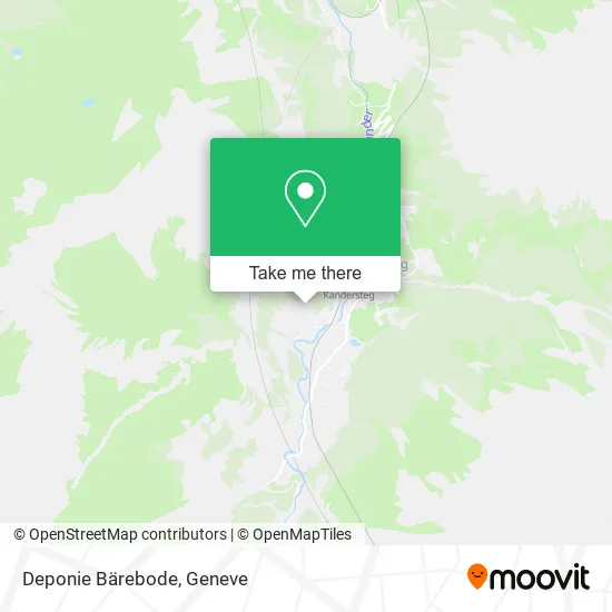 Deponie Bärebode map