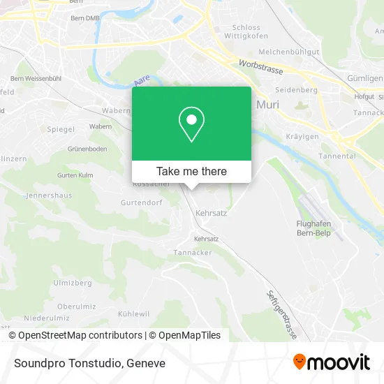 Soundpro Tonstudio map