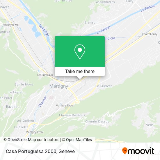 Casa Portuguêsa 2000 map