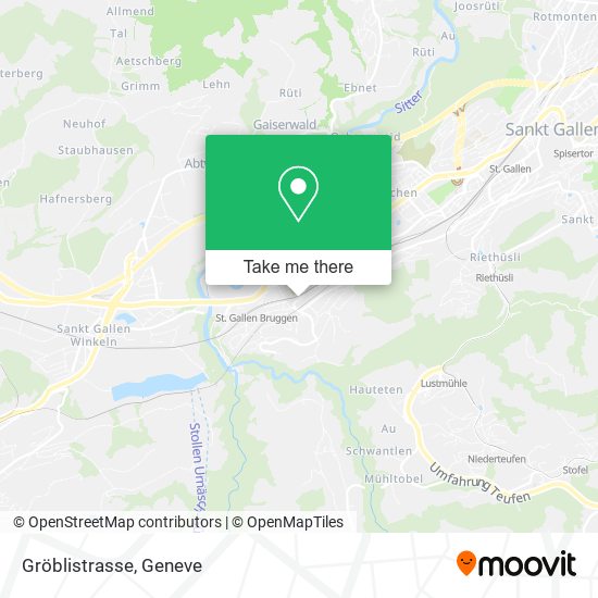 Gröblistrasse map