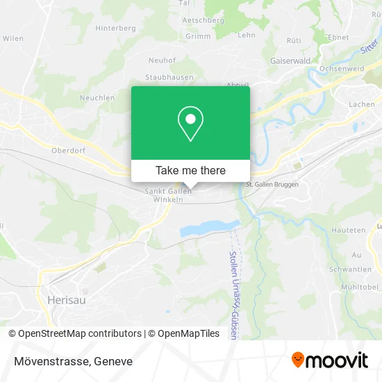 Mövenstrasse map