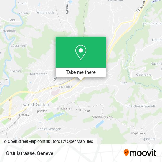 Grütlistrasse map