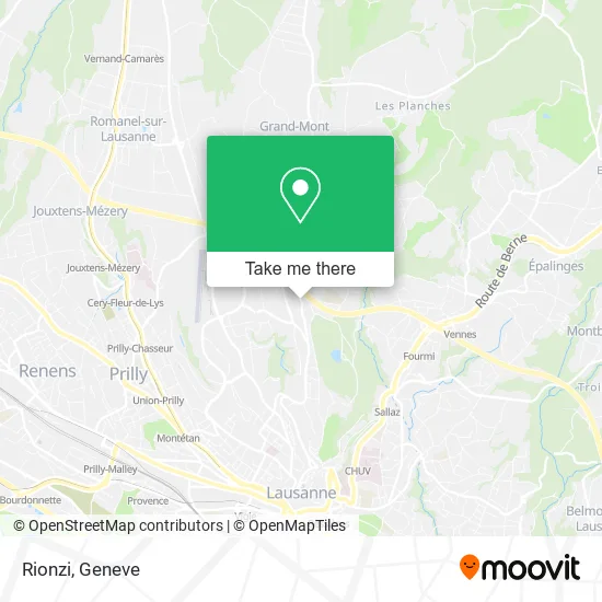 Rionzi map