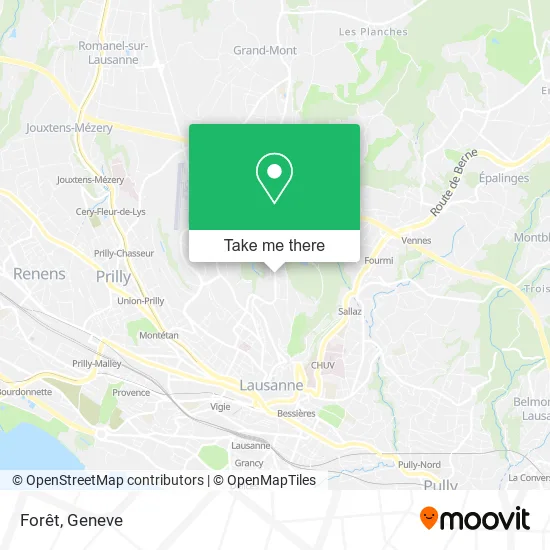 Forêt map