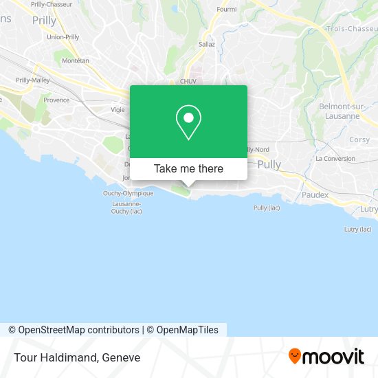 Tour Haldimand map