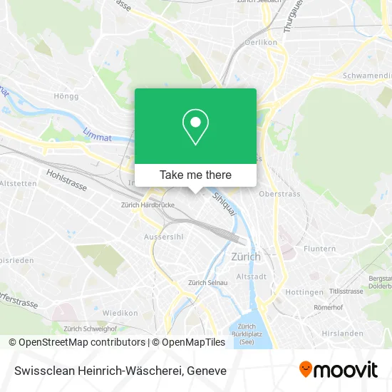 Swissclean Heinrich-Wäscherei map