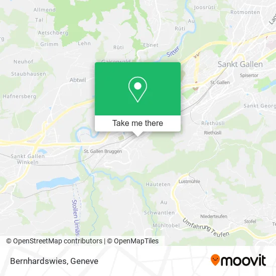 Bernhardswies map
