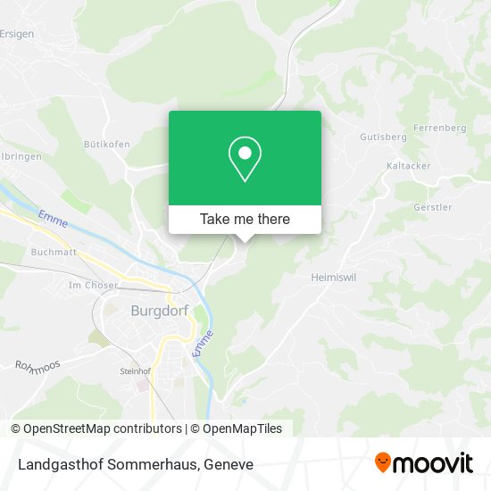 Landgasthof Sommerhaus map