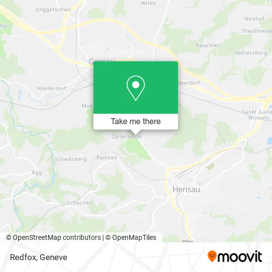 Redfox map