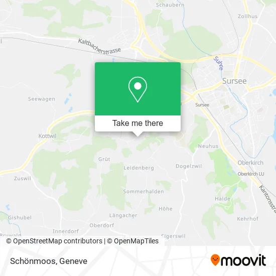 Schönmoos map