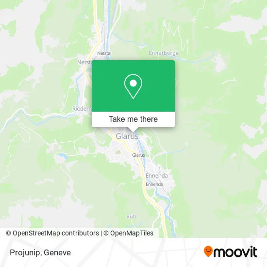 Projunip map