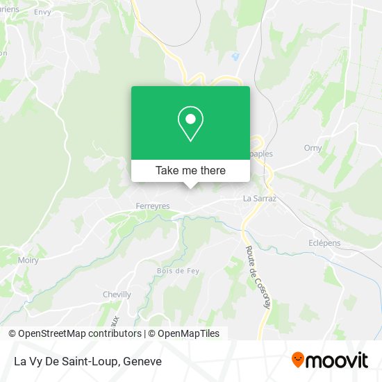 La Vy De Saint-Loup plan