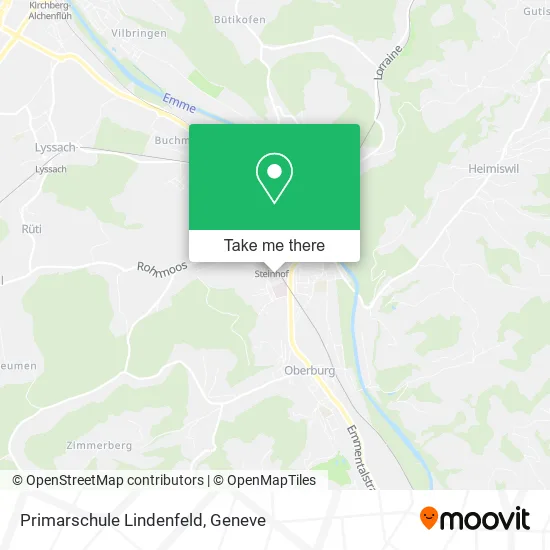 Primarschule Lindenfeld map