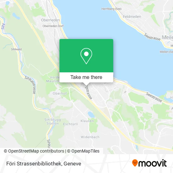 Föri Strassenbibliothek map