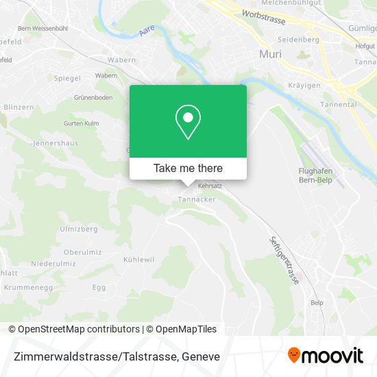 Zimmerwaldstrasse/Talstrasse map