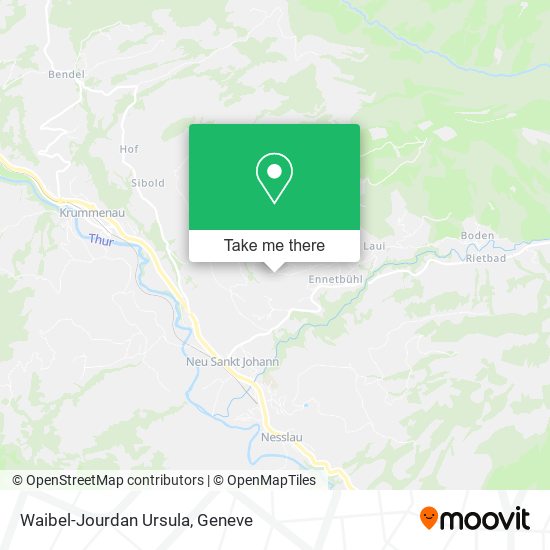 Waibel-Jourdan Ursula map