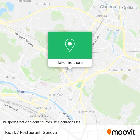 Kiosk / Restaurant map