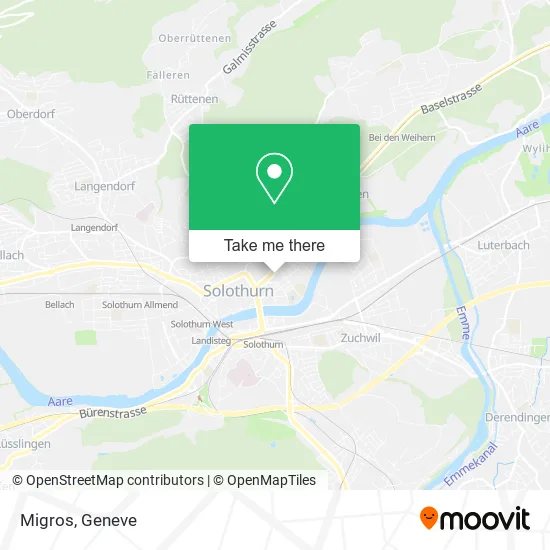 Migros map