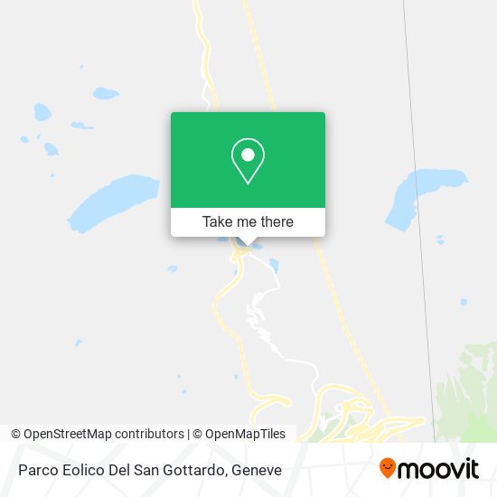 Parco Eolico Del San Gottardo map