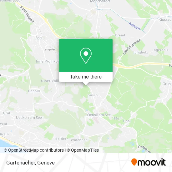 Gartenacher map